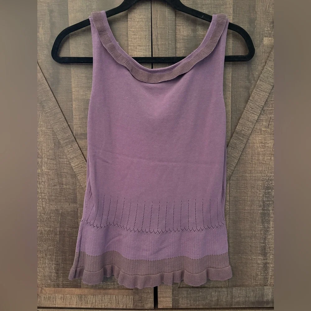 MSSP | Purple Knit Top NWT - Picture 3 of 9